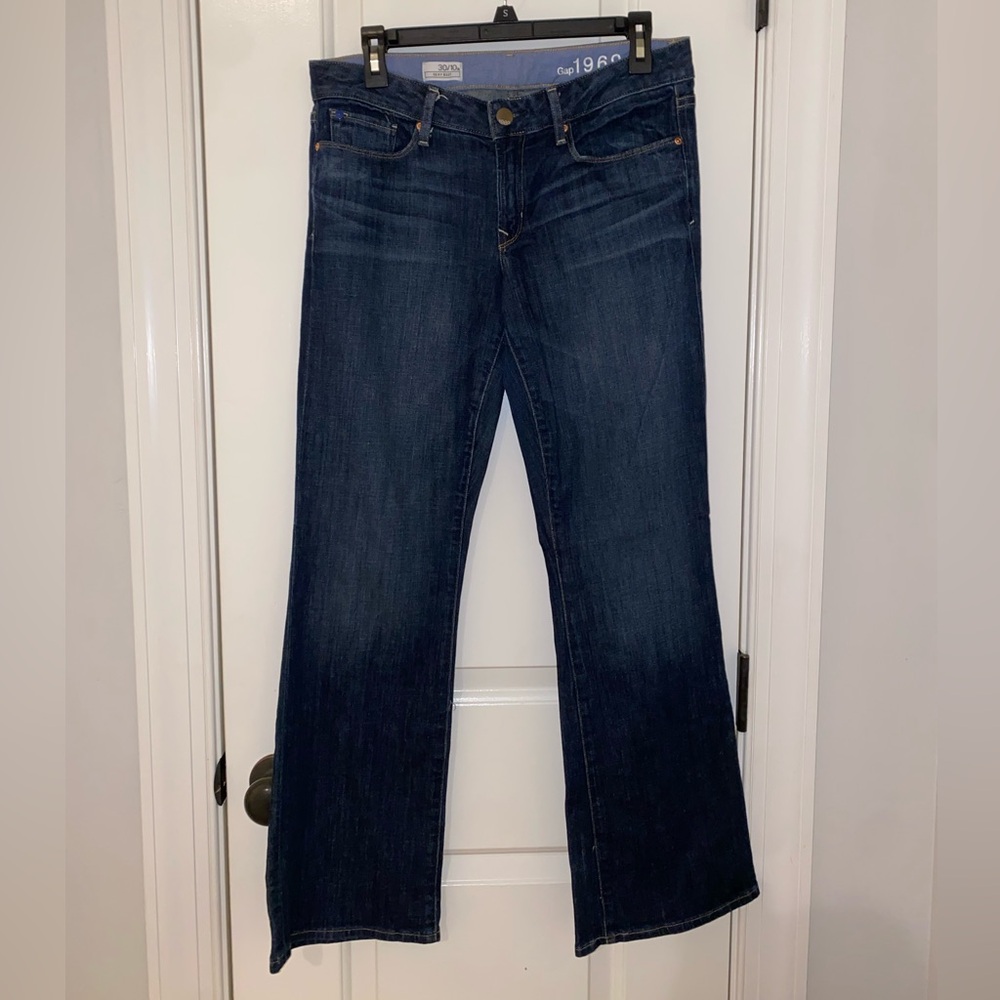 GAP Women's Dark Blue Boot Cut Jeans